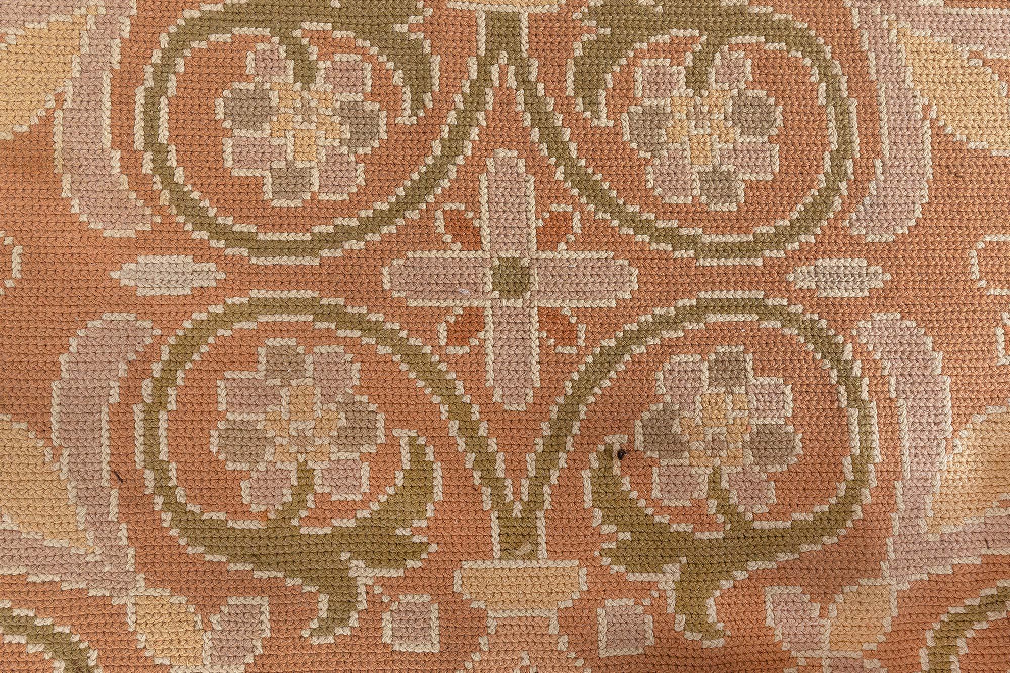 Wool Doris Leslie Blau Extra Large Antique Portuguese Area Rug For Sale