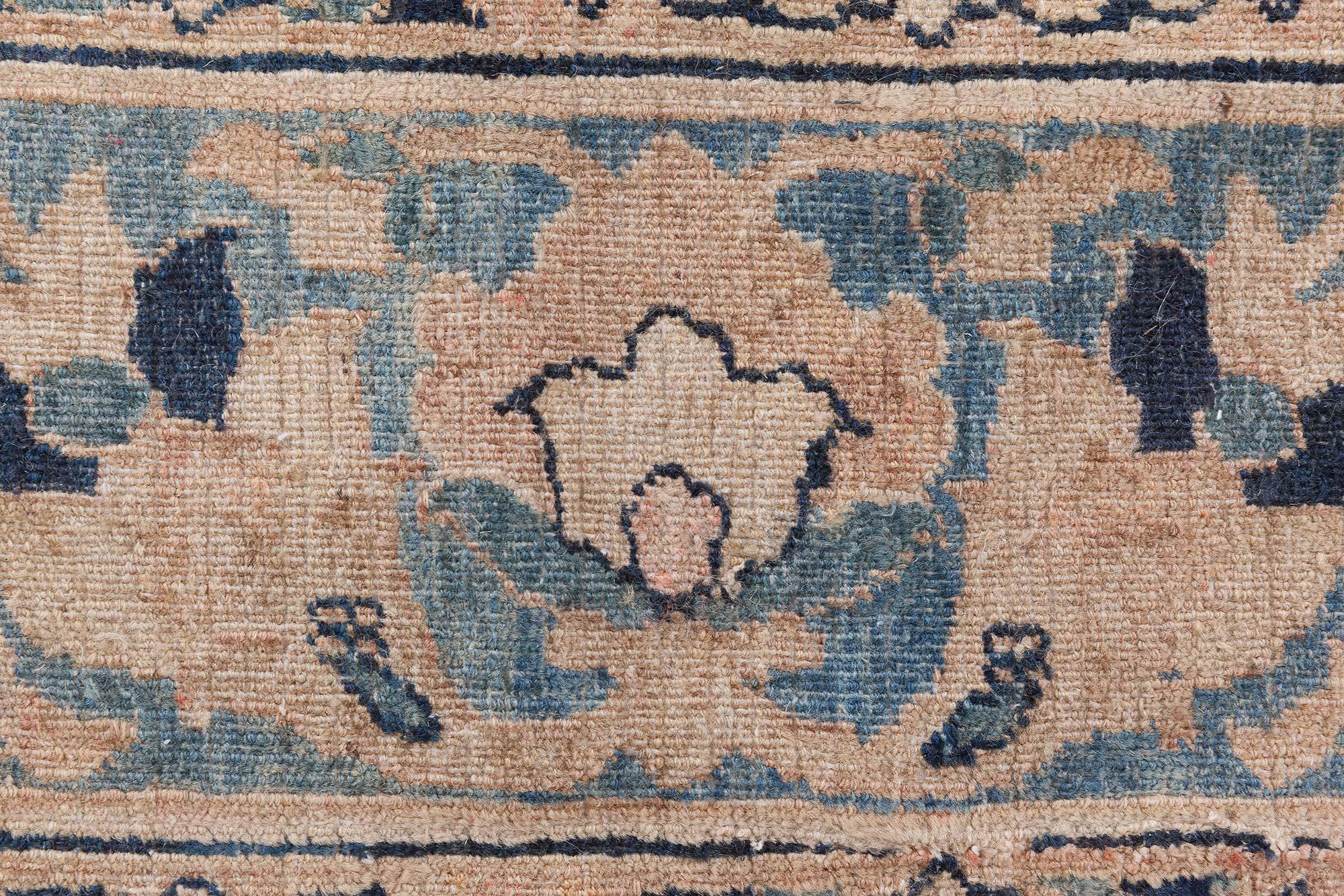 XIX secolo Doris Leslie Blau Tappeto persiano autentico Meshad fatto a mano extra large in vendita