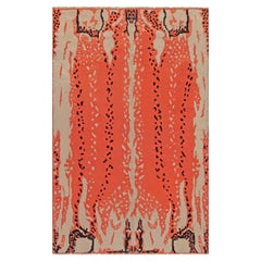 Tapis Art Déco français en laine fait à la main Doris Leslie Blau