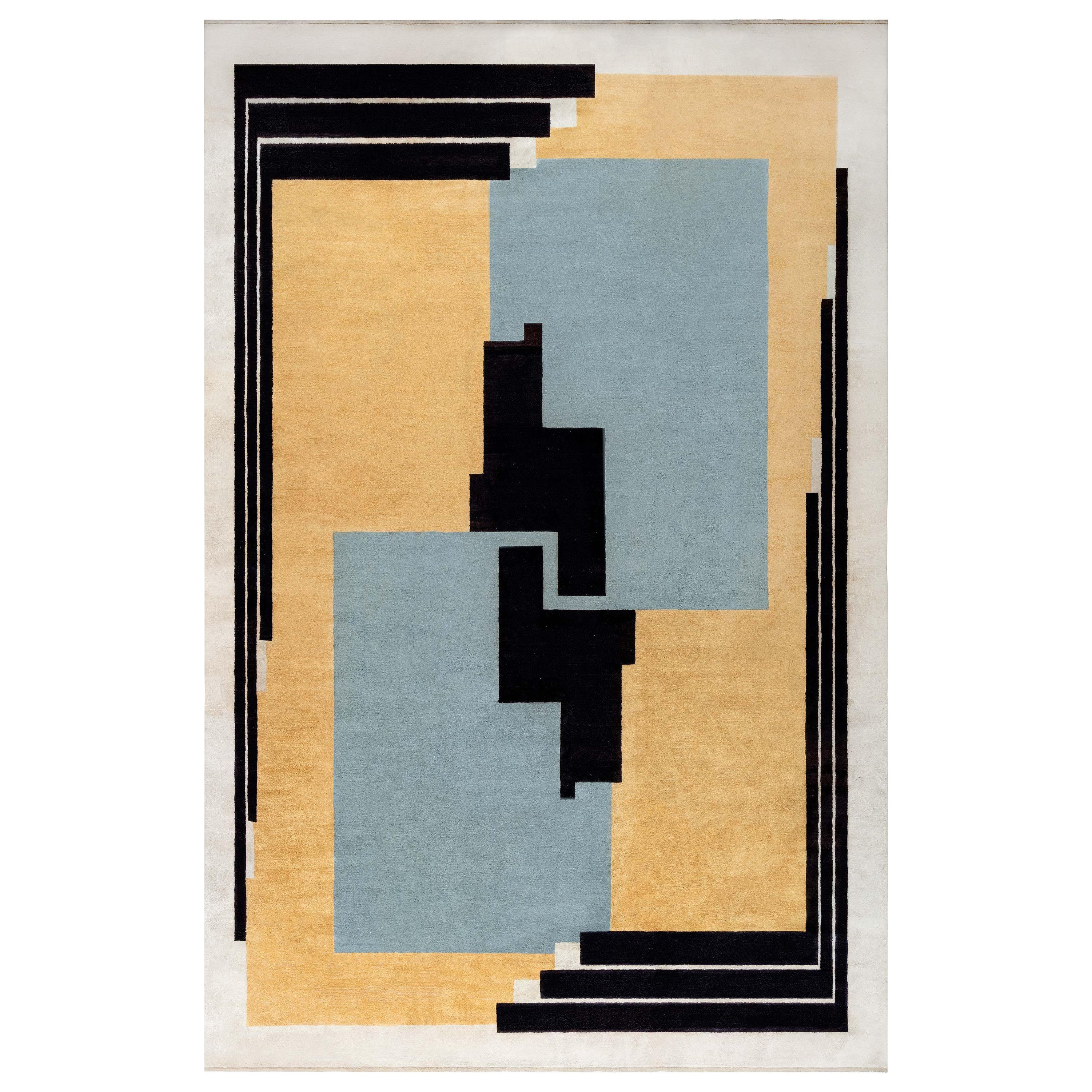Doris Leslie Blau French Art Deco Geometric Rug