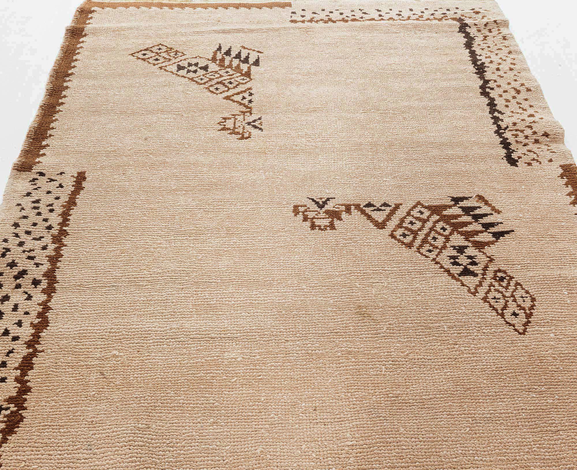 Hand-Knotted Doris Leslie Blau French Art Deco Rug For Sale
