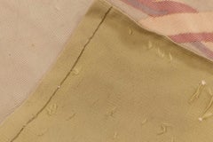 Doris Leslie Blau French Art Deco Vintage Abstract Cream Beige Flatweave Rug
