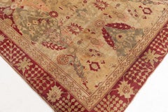 Tappeto antico Hereke di Doris Leslie Blau, beige chiaro - 1880 circa