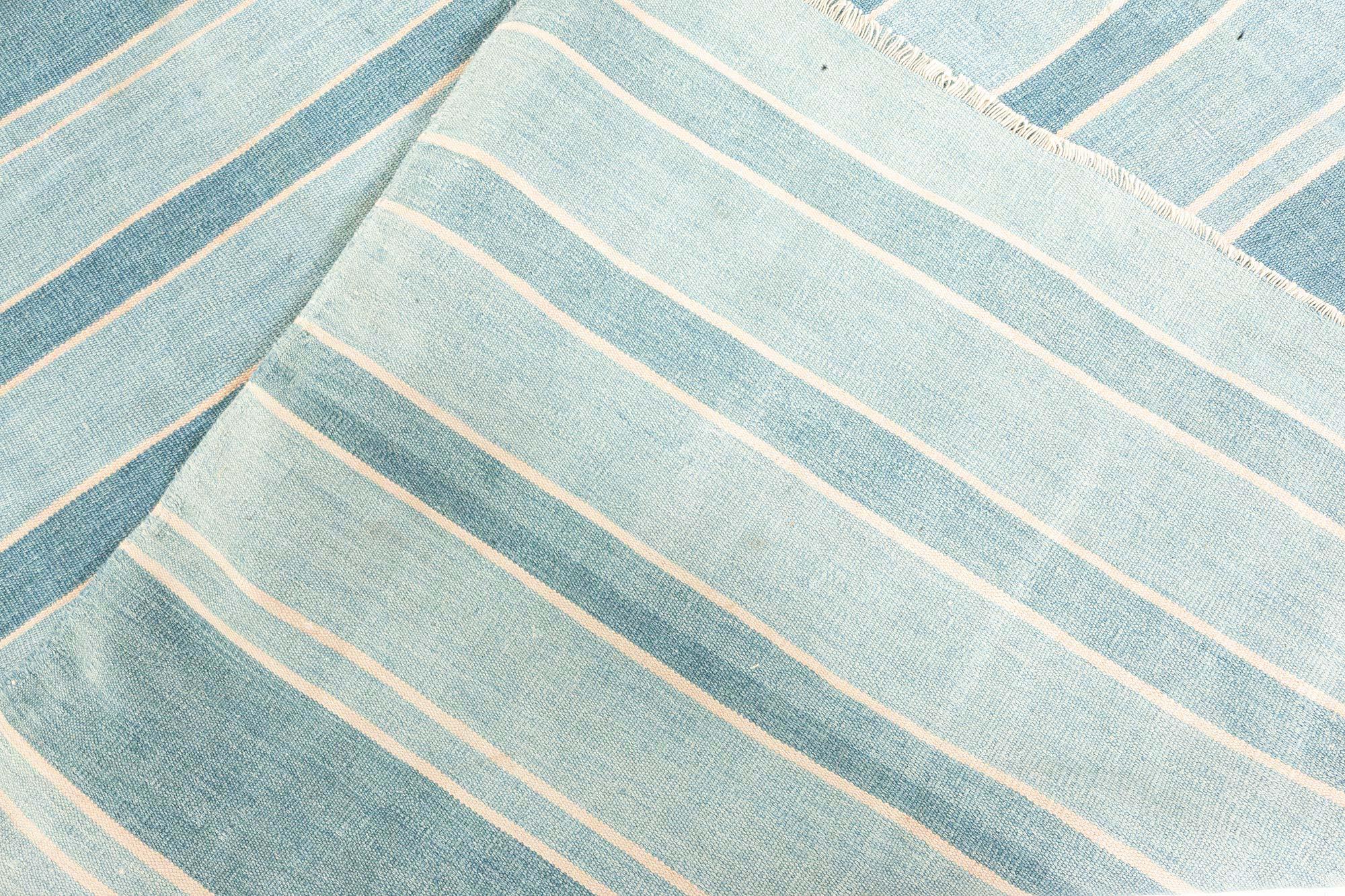 Doris Leslie Blau Corridore Indiano Dhurrie in vendita 2