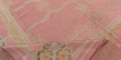 Alfombra vintage de color rosa empolvado de Doris Leslie Blau, estilo Arts & Crafts irlandés, por Gavin Morton