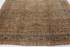 Doris Leslie Blau Khorassan Antique Allover Cream Beige Rug - c. 1900