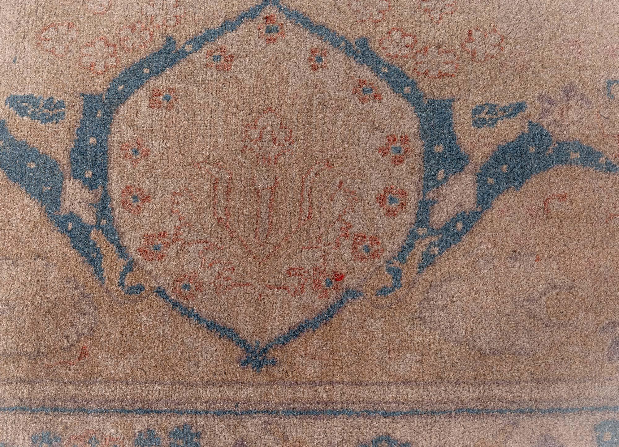 Exquisite 1880s Antique Persian Tabriz Rug
Size: 14'7