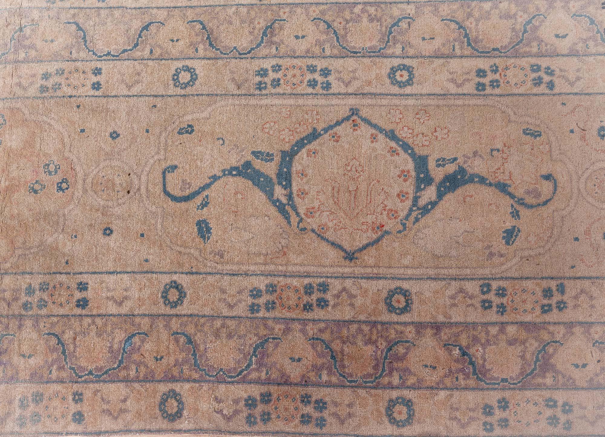 Doris Leslie Blau Large 1880's Persian Tabriz Rug For Sale 2
