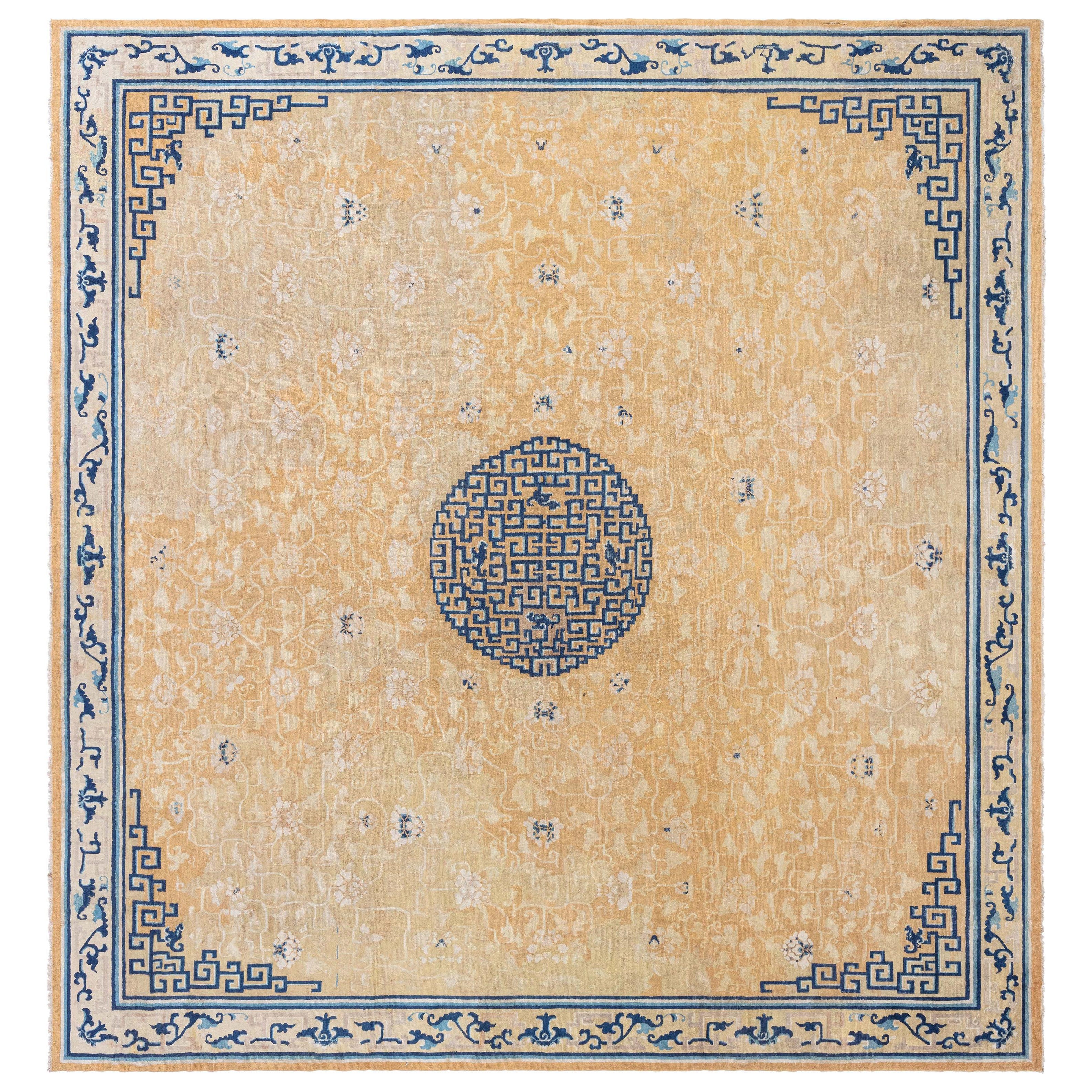 Doris Leslie Blau Grand tapis chinois ancien