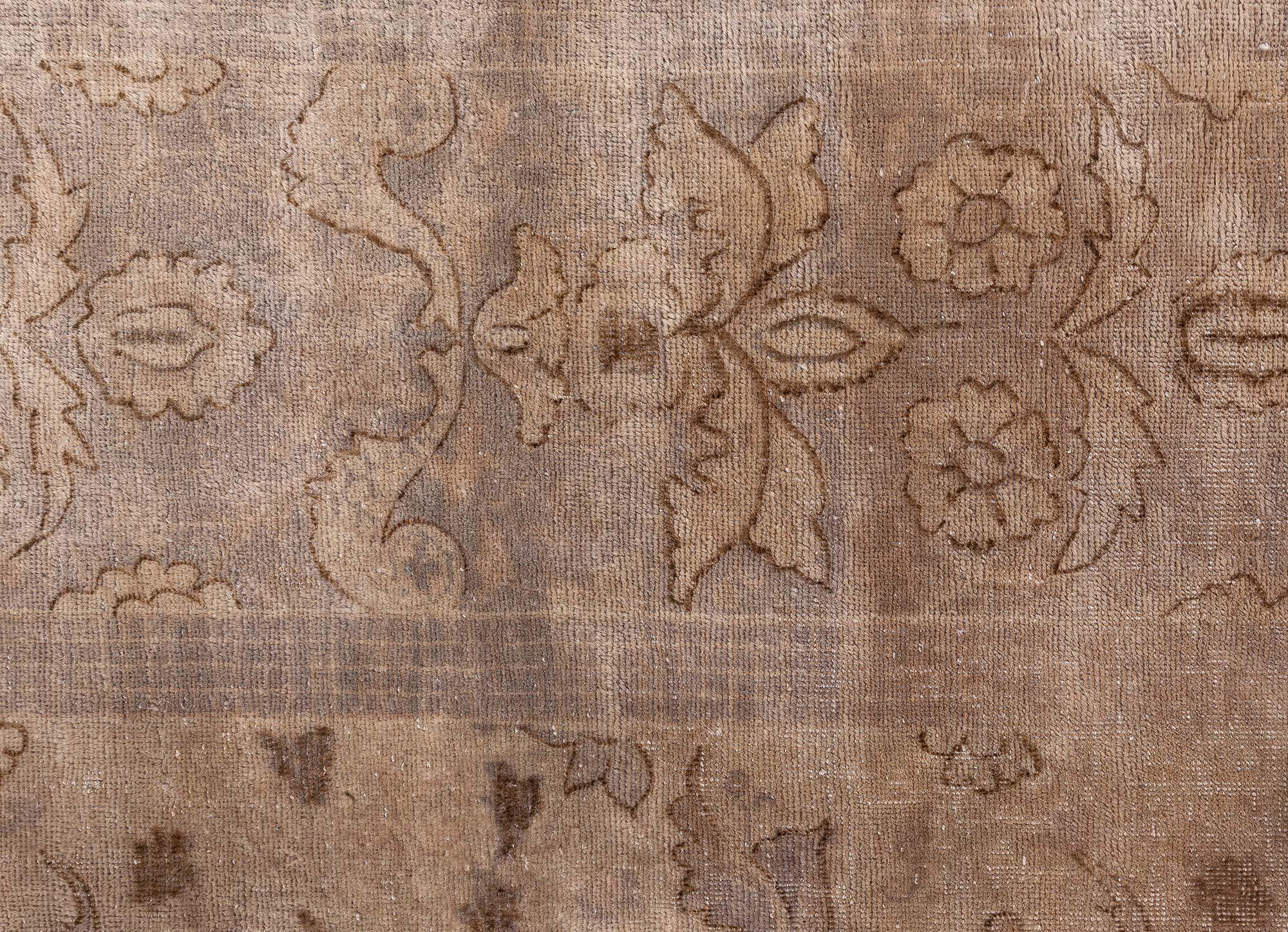 Wool Doris Leslie Blau Large Antique Turkish Sivas Rug For Sale