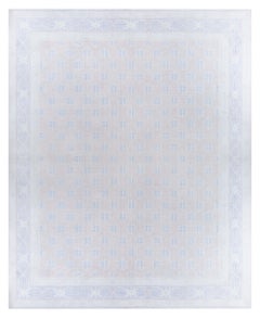 Doris Leslie Blau Large Vintage Indian Dhurrie Rug