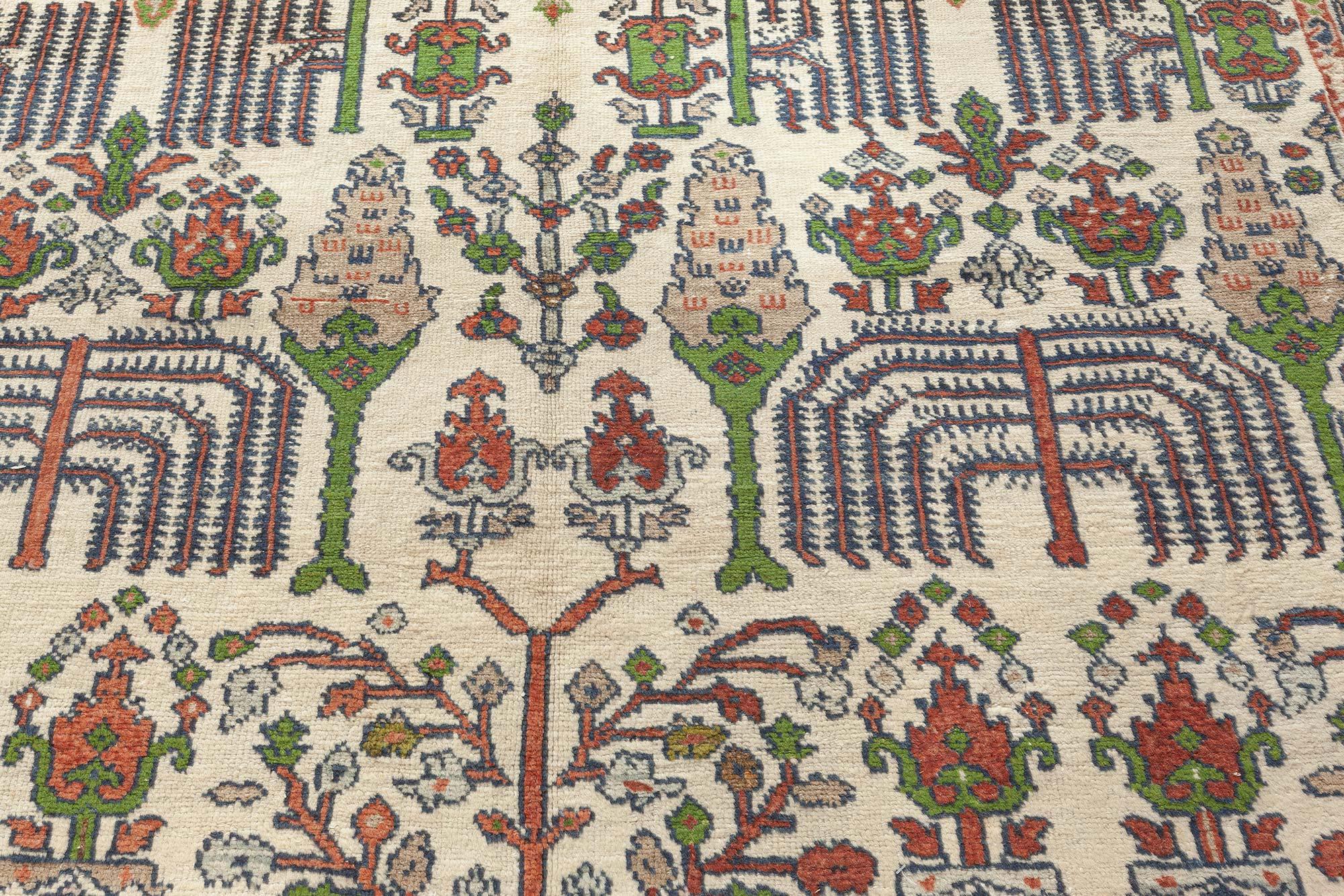 Doris Leslie Blau Mid-20th Century Antique Persian Sultanabad Rug For Sale 2
