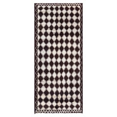 Doris Leslie Blau Tappeto di lana marocchino fatto a mano della metà del XX secolo