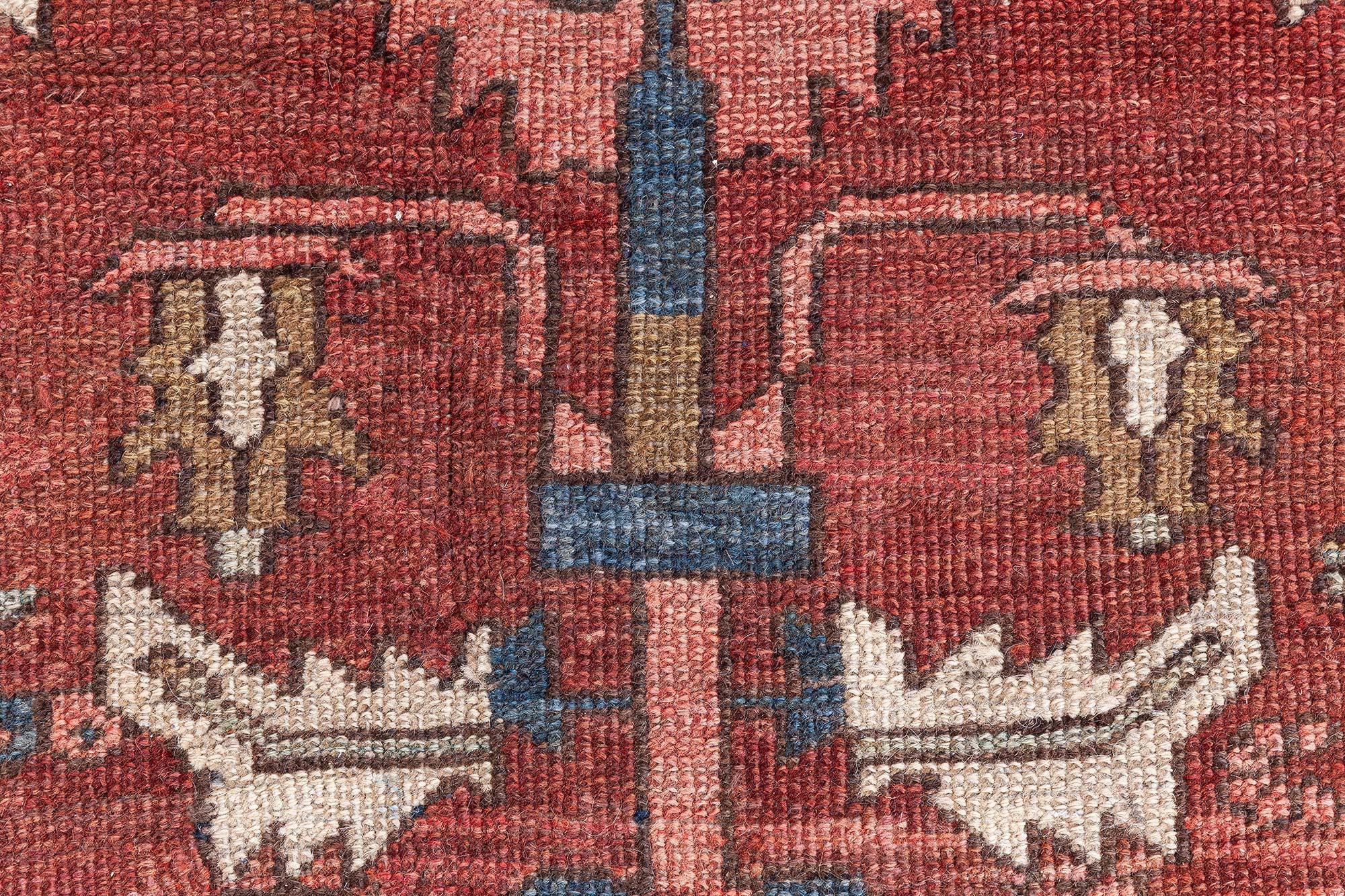 Persischer Heriz-Teppich aus der Mitte des 20.
Größe: 10'0