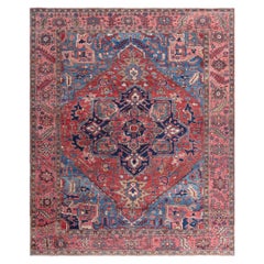 Doris Leslie Blau Persischer Heriz-Teppich aus der Mitte des 20.