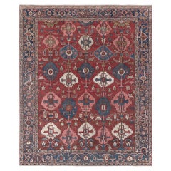 Tappeto persiano Heriz di Doris Leslie Blau della metà del XX secolo