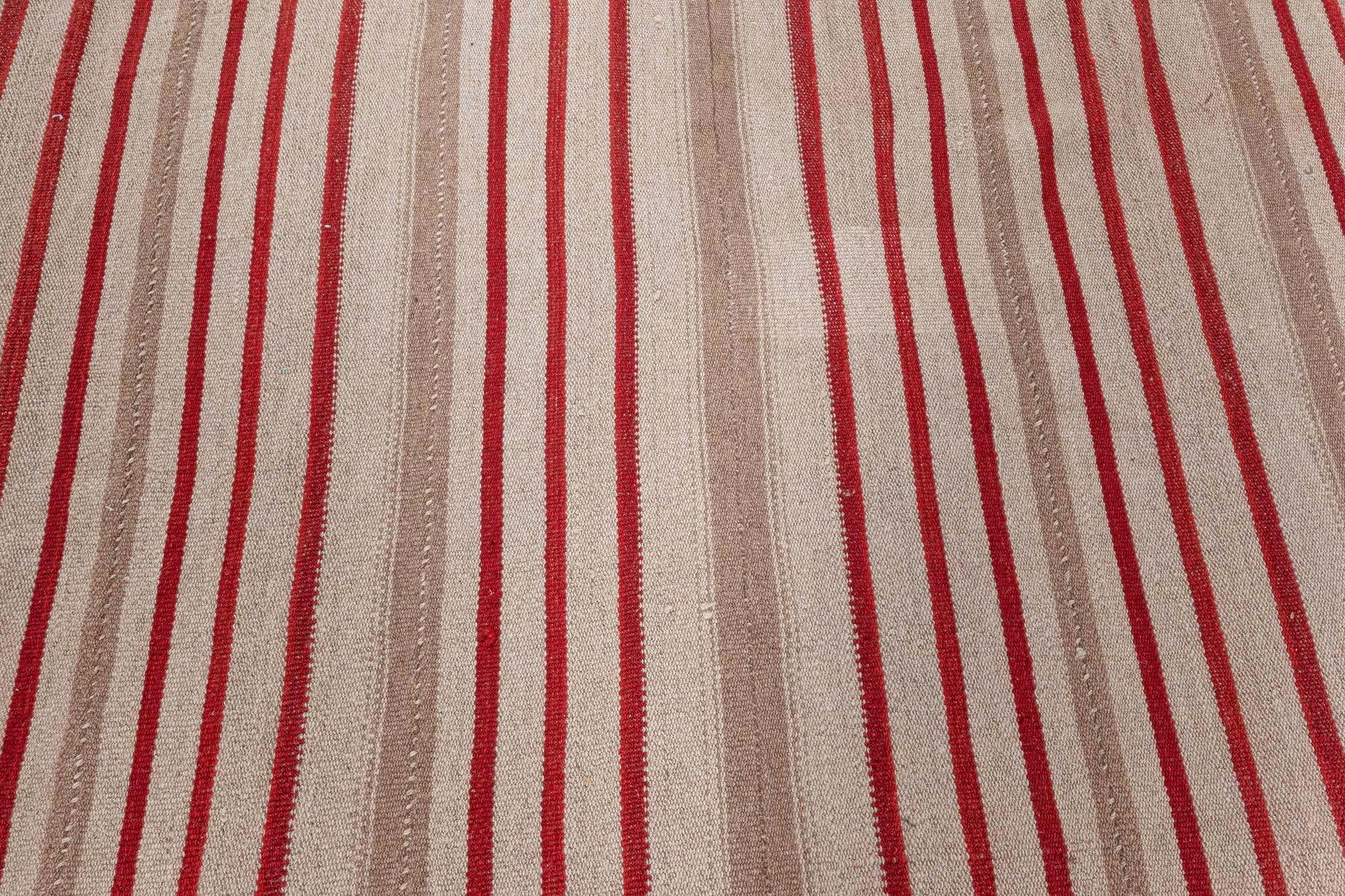Lana Doris Leslie Blau Tappeto persiano Rug & Kilim della metà del XX secolo in vendita