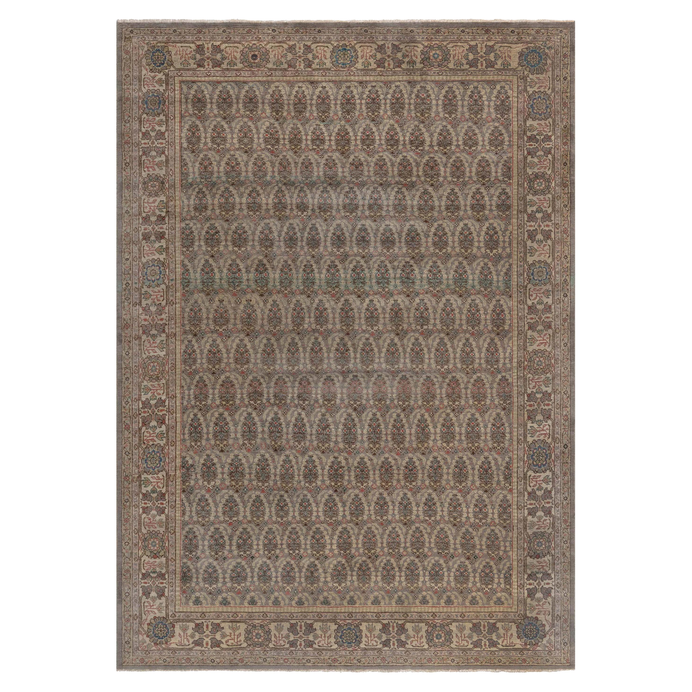 Tapis de Tabriz persan du milieu du 20e siècle de Doris Leslie Blau en vente