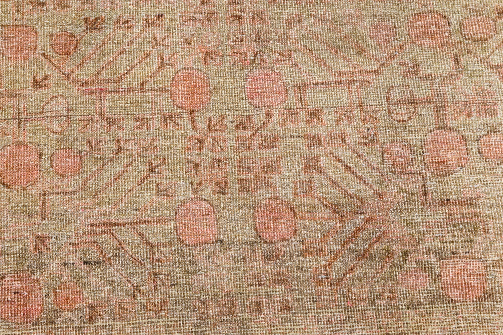 Doris Leslie Blau Alfombra de lana hecha a mano a mediados del siglo XX en Samarcanda Moderno de mediados de siglo en venta