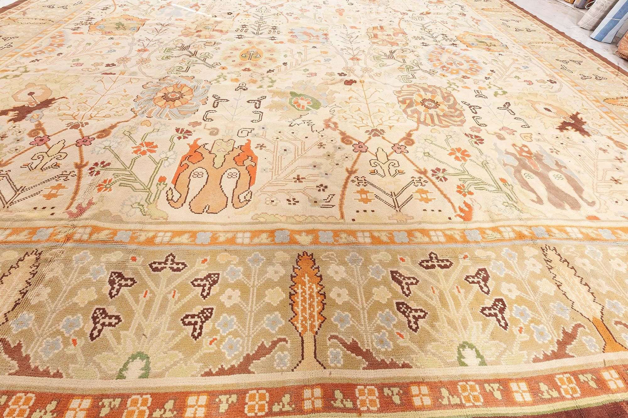 Wool Doris Leslie Blau Mid-20th Century Spanish Rug For Sale