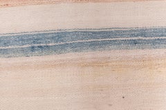 Doris Leslie Blau Mid-20th Century Striped Indian Dhurrie Cotton Rug