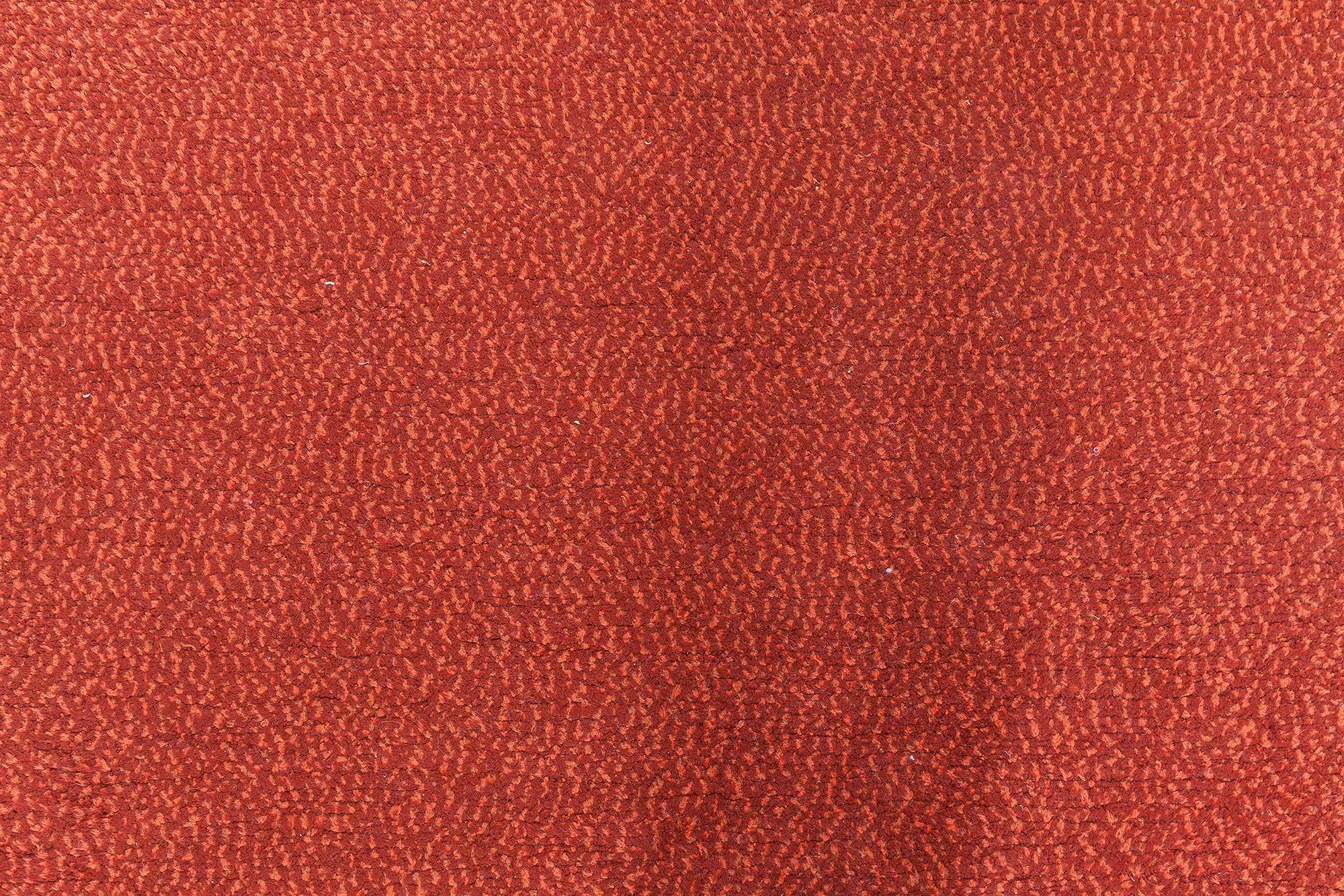 Vintage Swedish Double Woven Pile Rug in Rich Red, at Doris Leslie Blau In Good Condition For Sale In New York, NY