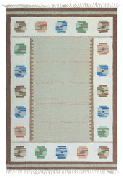 Doris Leslie Blau Mid-20th Century Swedish Flat Weave Rug