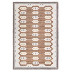 Doris Leslie Blau Mid-20th Century Swedish Flat-weave Wool Rug