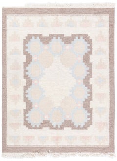 Doris Leslie Blau Mid-20th Century Swedish Flat-Weave Wool Rug