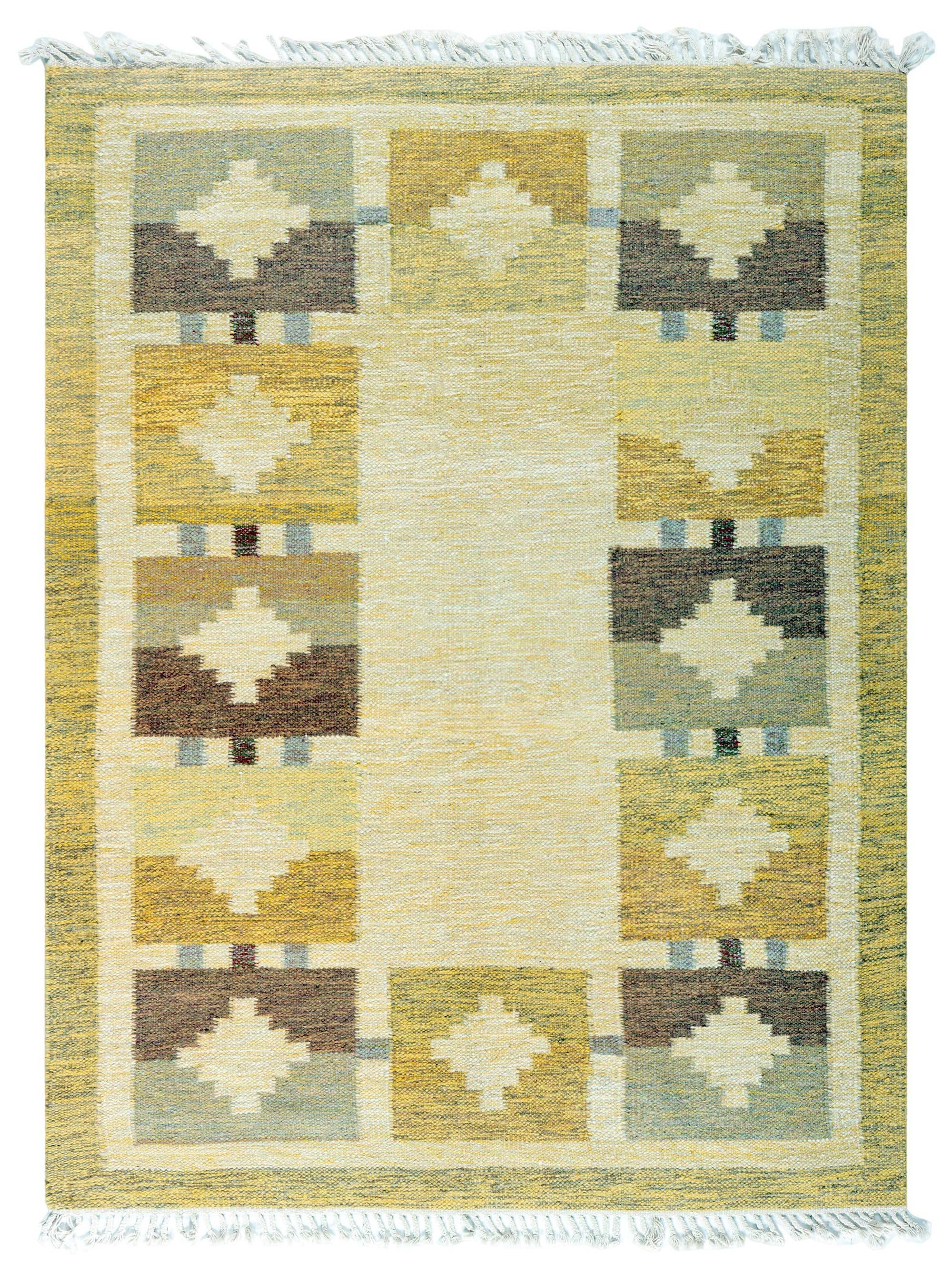 Doris Leslie Blau Mid-20th Century Swedish Flat Woven Rug