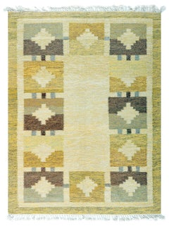 Doris Leslie Blau Mid-20th Century Swedish Flat Woven Rug