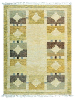 Doris Leslie Blau Mid-20th Century Swedish Flat Woven Rug
