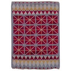 Doris Leslie Blau Mid-20th century Swedish Hand Knotted Wool Rug