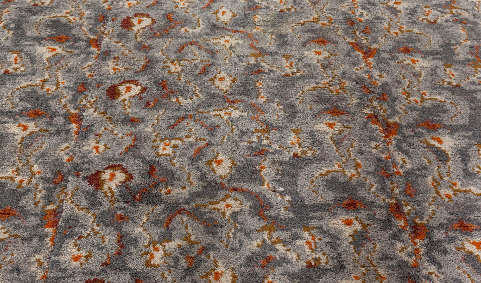 Scandinavian Doris Leslie Blau Mid-20th Century Swedish Pile Rug by Konstfliten, Gothenburg For Sale