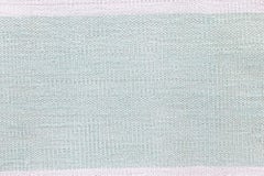 Doris Leslie Blau Mid-Century Indian Dhurrie Striped Beige Flatweave Cotton Rug