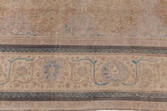 Doris Leslie Blau Midcentury Indian Botanic Handmade Wool Carpet