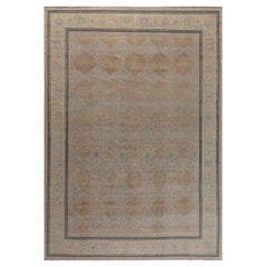 Doris Leslie Blau - Tapis en laine fait à la main - Indian Botanic Midcentury