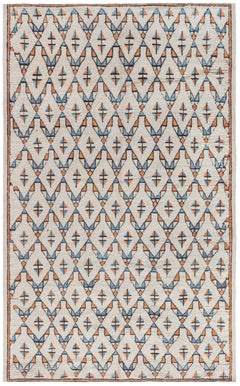 Doris Leslie Blau Midcentury Moroccan Geometric Handmade Wool Rug