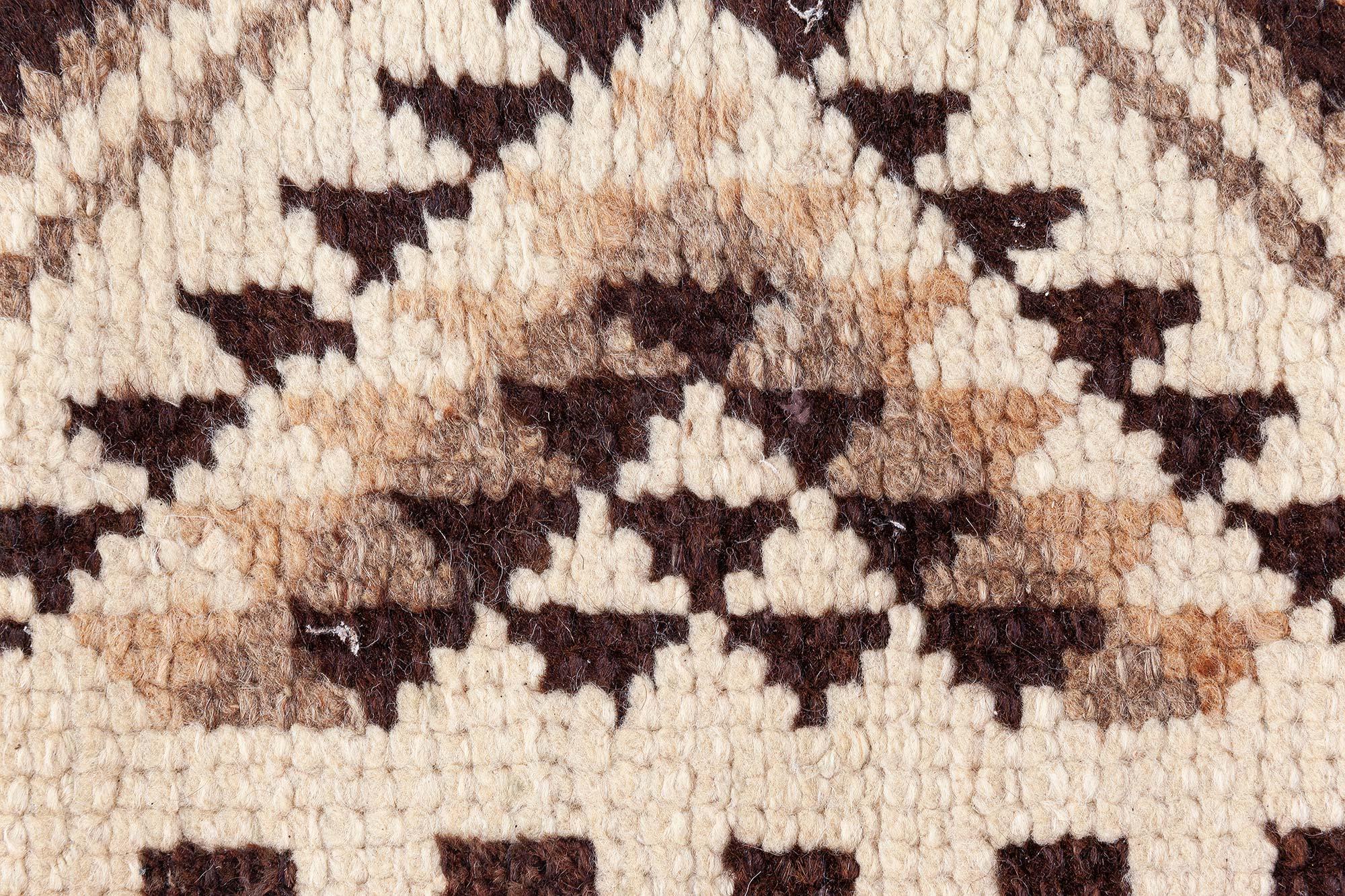 Mid-Century moderno Doris Leslie Blau Tappeto in lana marocchino fatto a mano del periodo centrale del secolo scorso in vendita