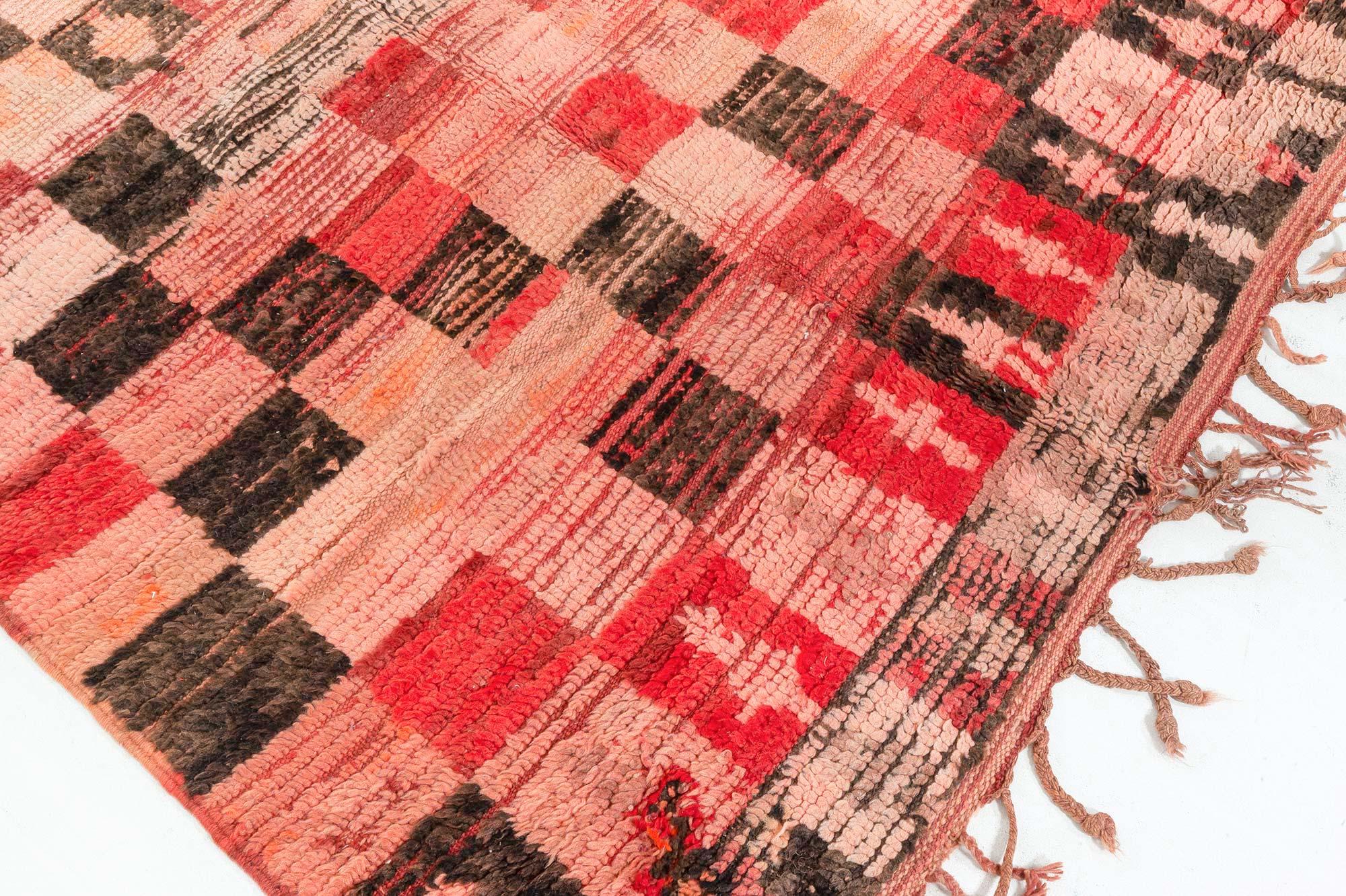 20ième siècle Doris Leslie Blau Tapis marocain du milieu du siècle en vente