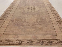 Doris Leslie Blau Midcentury Samarkand Handmade Wool Rug