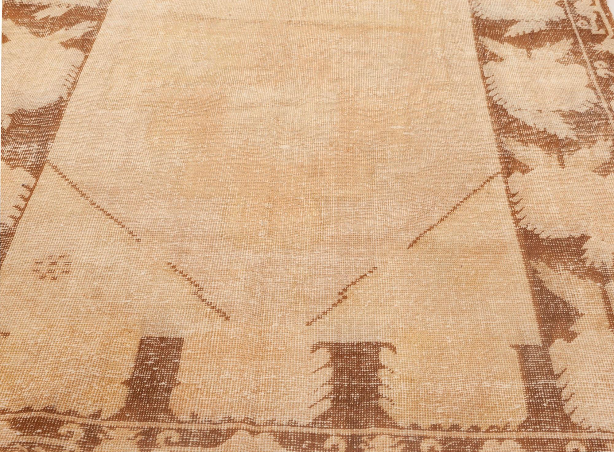 Doris Leslie Blau Alfombra de lana hecha a mano Samarcanda de mediados de siglo Moderno de mediados de siglo en venta