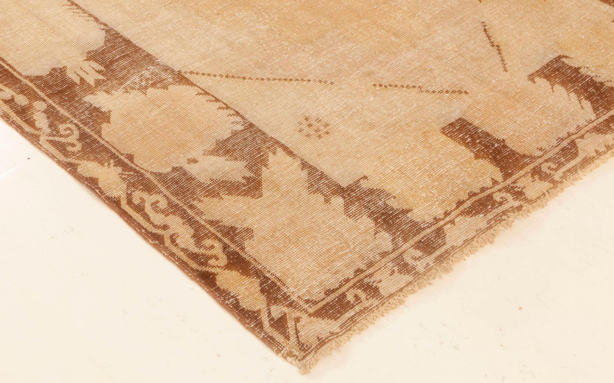Doris Leslie Blau Alfombra de lana hecha a mano Samarcanda de mediados de siglo en Bueno estado para la venta en New York, NY