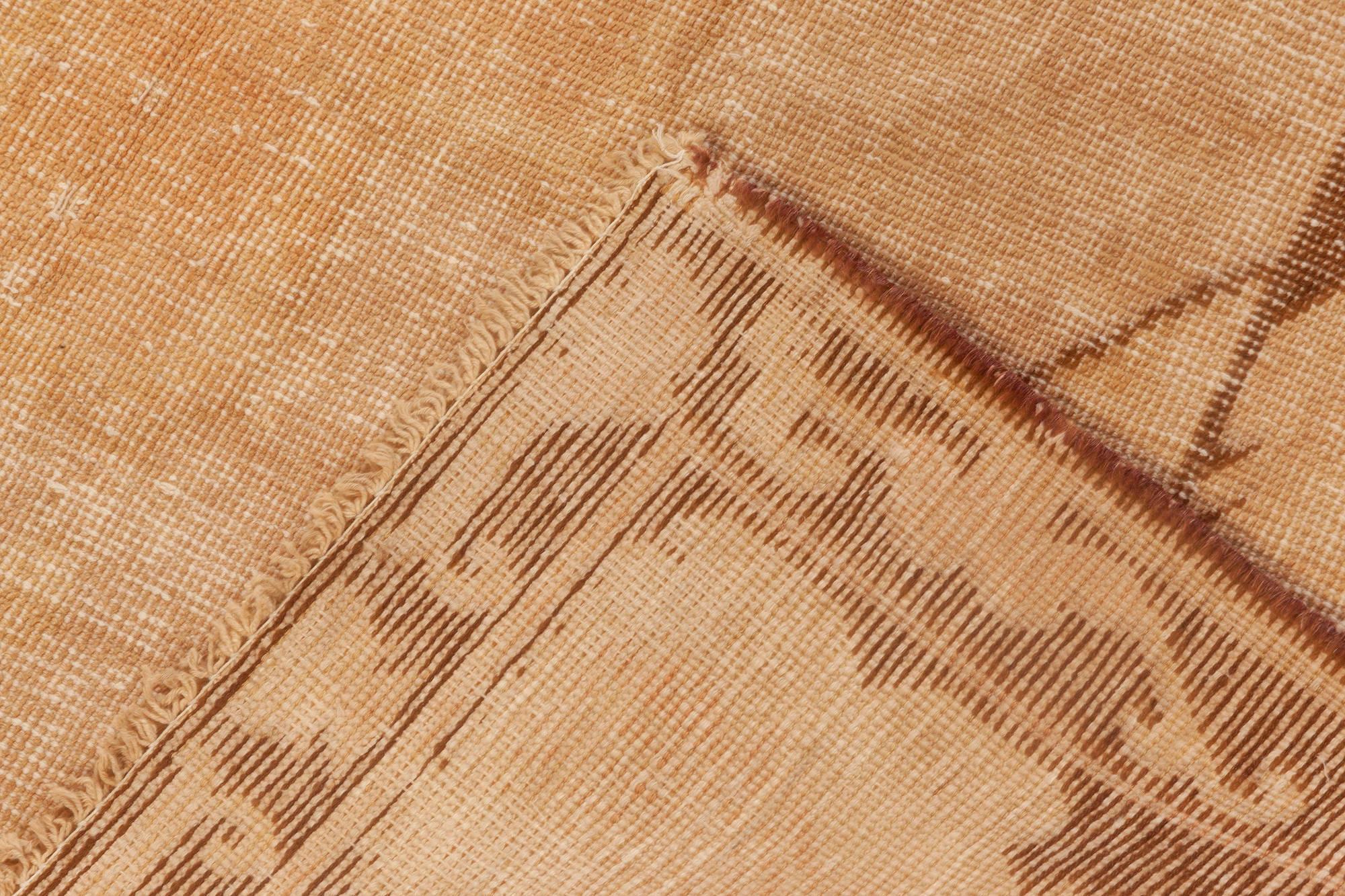 Doris Leslie Blau Alfombra de lana hecha a mano Samarcanda de mediados de siglo siglo XX en venta