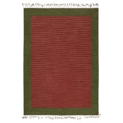 Doris Leslie Blau Midcentury Swedish Flat Weave Rug by Erik Lundberg