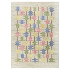 Doris Leslie Blau Midcentury Swedish Flat-Weave Wool Rug