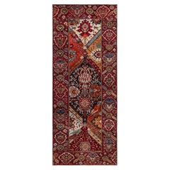Doris Leslie Blau Oushak Turkish Antique Floral Allover Ivory Rug - c. 1920