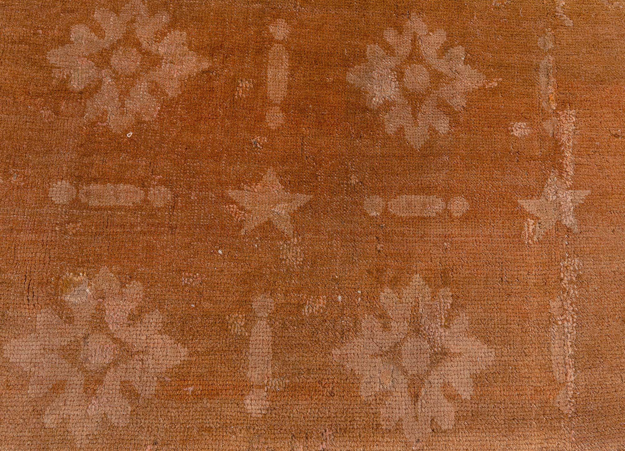 Doris Leslie Blau Oversized Antique French Directoire Savonnerie Rug In Good Condition For Sale In New York, NY