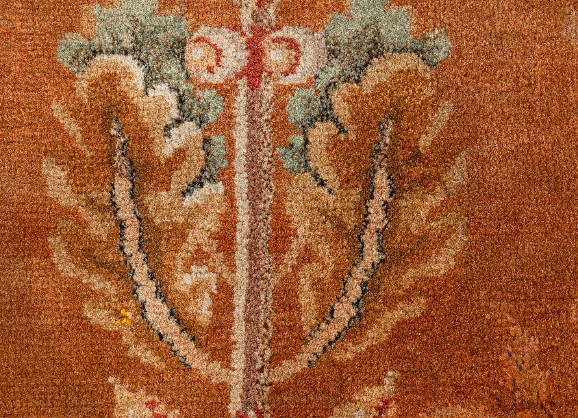 Doris Leslie Blau Oversized Antique French Directoire Savonnerie Rug For Sale 1