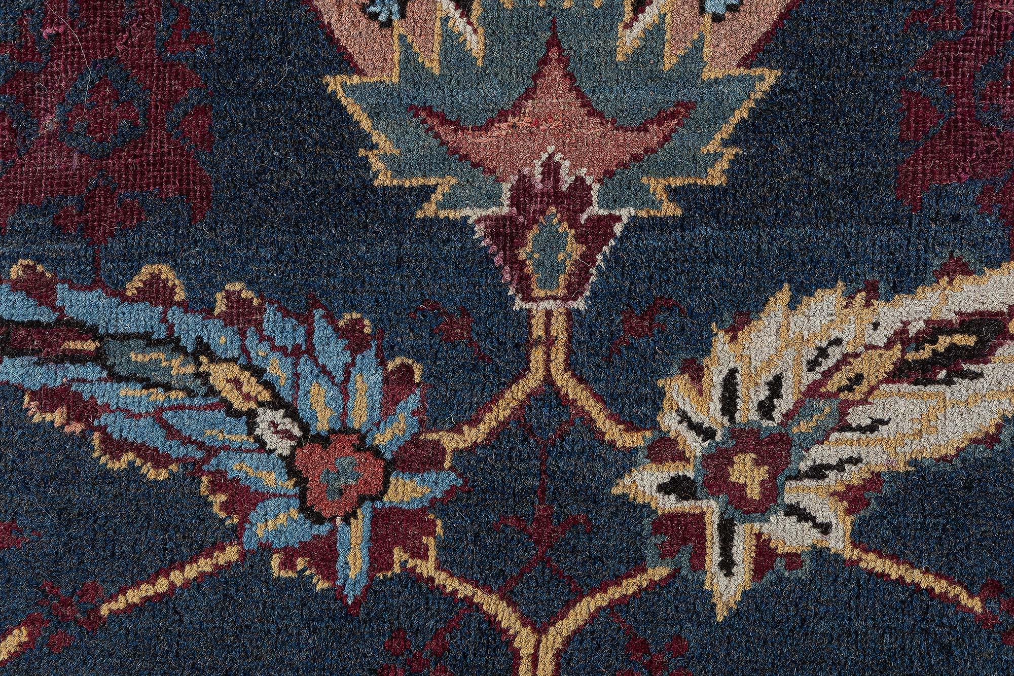 Alfombra India Antigua Amritsar Doris Leslie Blau Sobredimensionada Anudado a mano en venta